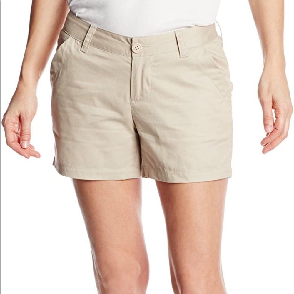Columbia Kenzie Cove 4” Shorts Fossil Size 12